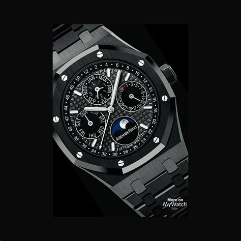 audemars piguet quantieme perpetuel ceramique noir|Audemars Piguet Royal Oak Céramique .